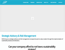 Tablet Screenshot of isosgroup.com